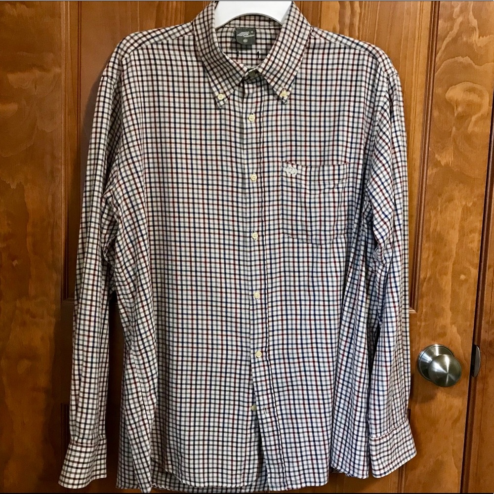 ✅🆕Men’s brushed cotton plaid shirt 2XL